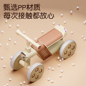 新品儿童婴儿学步车平衡车宝宝滑行溜溜车婴幼儿宝宝学步车无脚踏