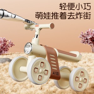 新品儿童婴儿学步车平衡车宝宝滑行溜溜车婴幼儿宝宝学步车无脚踏