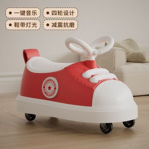 新款鞋子溜溜车1-4岁宝宝周岁礼物带音乐儿童滑行玩具车溜溜车