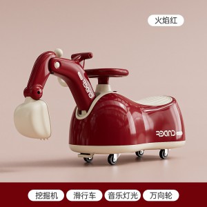 儿童花生扭扭车溜溜车男女宝宝1一3岁防侧翻新款妞妞车小孩子音乐