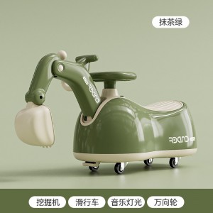 儿童花生扭扭车溜溜车男女宝宝1一3岁防侧翻新款妞妞车小孩子音乐