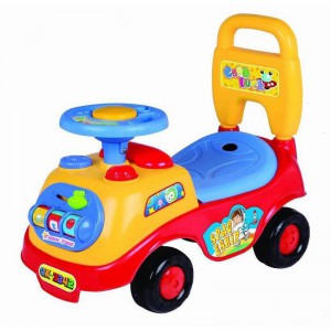 儿童扭扭车1-3岁宝宝滑行车带音乐男女四轮可坐玩具滑行车溜溜车