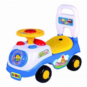 儿童扭扭车1-3岁宝宝滑行车带音乐男女四轮可坐玩具滑行车溜溜车
