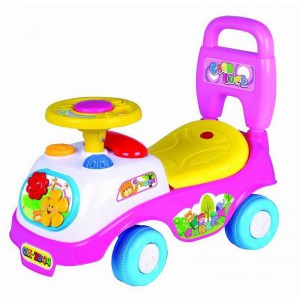 儿童扭扭车1-3岁宝宝滑行车带音乐男女四轮可坐玩具滑行车溜溜车