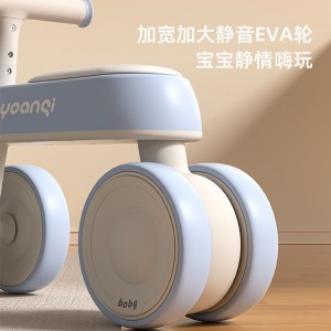 工厂新款儿童四轮平衡车儿童滑步车1-3岁扭扭车溜溜车滑行车学步