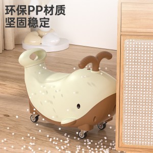 海豚花生车儿童滑行车扭扭车婴儿宝宝学步车防侧翻周岁礼物