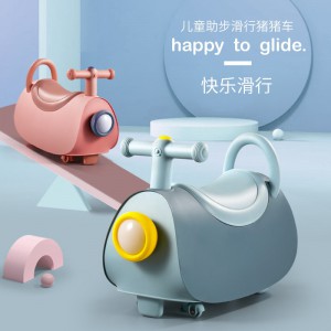 扭扭车儿童溜溜车1-3岁男女宝宝学步车大人可坐防侧翻滑行车