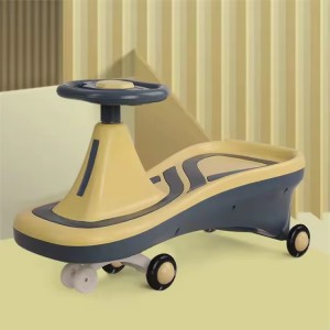 大尺寸12v两座椅摆动功能儿童乘坐汽车儿童扭扭汽车卡通滑行车