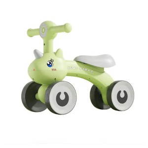 New children's balance bike 1-3-6 year old four-wheel scooter, male and female baby glider walker, ride on the bike