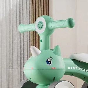 New children's balance bike 1-3-6 year old four-wheel scooter, male and female baby glider walker, ride on the bike