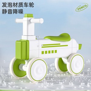 Children&#039;s scooter walker, male and female babies aged 1-3 can ride a slippery children&#039;s toy scooter, scooter