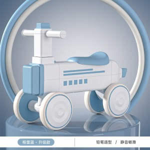 Children&#039;s scooter walker, male and female babies aged 1-3 can ride a slippery children&#039;s toy scooter, scooter