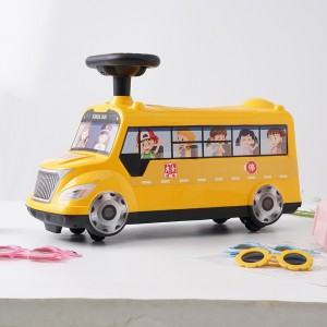 新款滑步防侧翻带音乐可坐可骑溜溜车定制儿童滑行车汽车滑行车