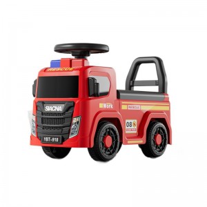 儿童扭扭车手推消防车男女1到3岁防侧翻可坐溜溜车汽车厂家