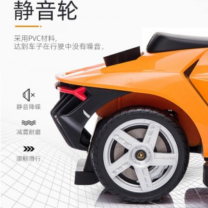 儿童扭扭车宝宝滑行车1-3岁四轮带推杆推车推把滑行车