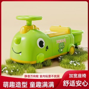 儿童扭扭车1-6岁摇摇板花生滑行车防侧翻男女宝带车斗玩具车厂家