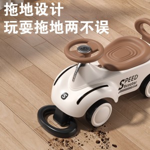2025新款可拖地扭扭车1岁儿童防侧翻婴儿宝宝溜溜滑行妞妞车可坐