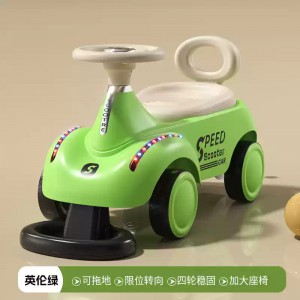 2025新款可拖地扭扭车1岁儿童防侧翻婴儿宝宝溜溜滑行妞妞车可坐