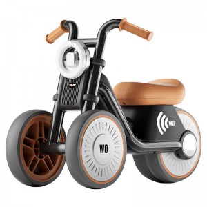 Motorbike, children's sliding balance scooter, 1 to 3 year old baby walker, no pedals