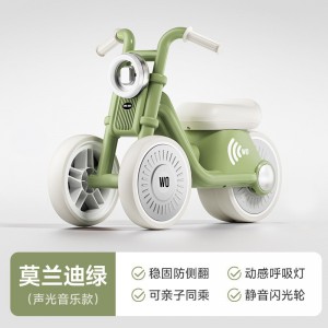 Motorbike, children's sliding balance scooter, 1 to 3 year old baby walker, no pedals