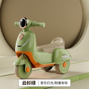 新款木兰滑行车1-3岁可推可滑平衡车宝宝儿童男孩女孩三轮平衡车