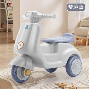 新款儿童木兰平衡车滑行车1-3岁宝宝可坐无脚踏摩托车学步三轮车