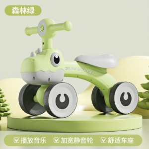 children's balance scooter, no pedals, 1-3 year old baby scooter, baby scooter, baby walker, roller scooter, four wheels