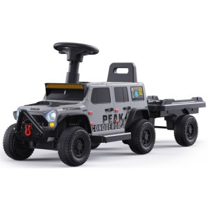 儿童扭扭车可坐推把滑行车玩具车溜溜车带音乐灯光四轮平衡车