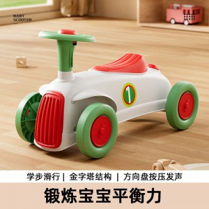 新款儿童滑行车溜溜车 四轮滑行车1-3岁小孩助步车儿童玩具车