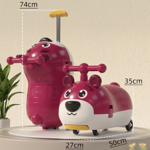 New pencil peanut car baby scooter anti-rollover kid skating toy car Internet celebrity children's scooter