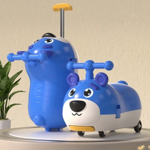 New pencil peanut car baby scooter anti-rollover kid skating toy car Internet celebrity children's scooter