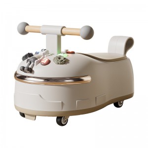 儿童花生车 扭扭车1-5岁男女孩宝宝滑行车防侧翻带灯光音乐平衡车