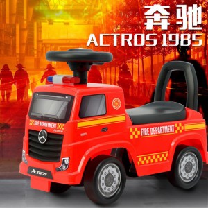 正版儿童消防车滑滑扭扭车2- 3-6-8岁宝宝玩具车可坐人童车