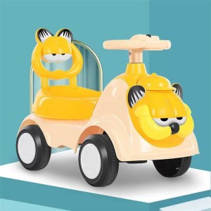 儿童玩具车大号挖掘机四轮滑行车工程车扭扭车带音乐带灯光可坐人