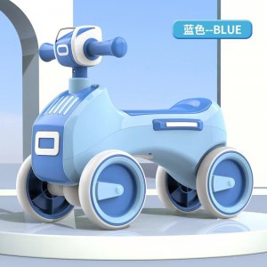 新款1-4岁宝宝溜溜车助步车 音乐灯光小孩玩具车 儿童四轮滑行车