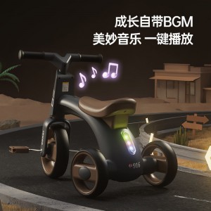 1-3-6岁自行车婴幼儿推车儿童三轮车灯光音乐宝宝手推车小孩玩具