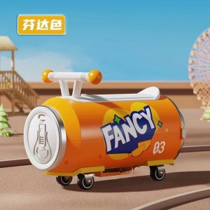 儿童玩具易拉罐滑行车学步车助步车推把可坐可乐雪碧芬达