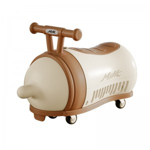 奶瓶滑行车儿童1-3岁宝宝男女妞妞防侧翻溜溜可坐花生扭扭车玩具