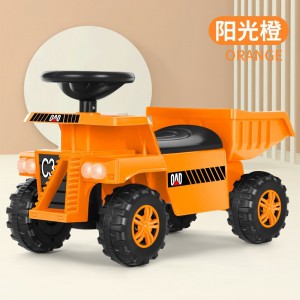 children&#039;s beach toy car large engineering vehicle bulldozer excavator forklift dump truck model boy
