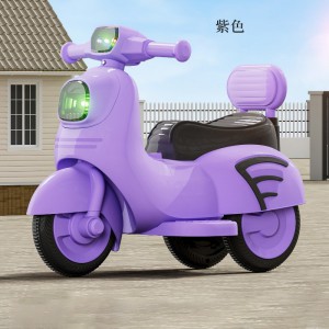 三轮滑行车宝宝小孩可坐周岁礼物玩具车儿童摩托款三轮车