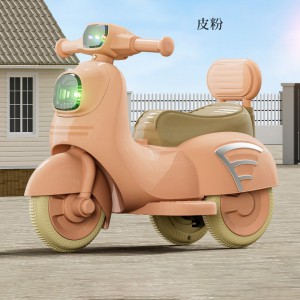 三轮滑行车宝宝小孩可坐周岁礼物玩具车儿童摩托款三轮车