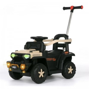 儿童带篷滑行车可滑行可电动1-12岁宝宝男女孩宝宝可坐四轮沙滩车