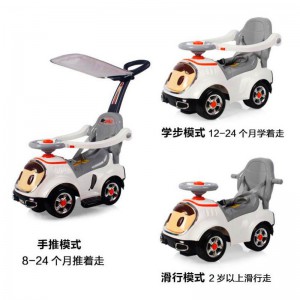 Children&#039;s scooter, four-wheel, multi-function, baby walker, scooter, yo-yo, giveaway, stroller with shed