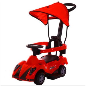 儿童手推车1-3岁 儿童滑行车可做人音乐灯光四轮滑行车