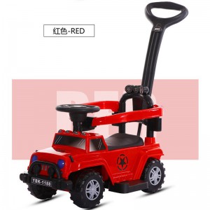 新款牧马人儿童滑行车 多种功能宝宝四轮学步车 助步推车厂家