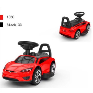 儿童四轮滑行车带音乐1-3岁溜溜车新款可坐宝宝手推扭扭车玩具车