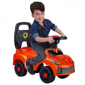 滑行靠背扭扭车 可坐人滑行扭扭车礼品玩具 卡通儿童方向盘车