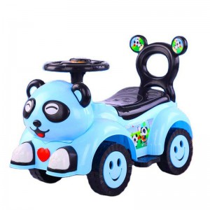 儿童熊猫滑板车 儿童滑行玩具车 可爱的卡通儿童骑车