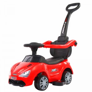 男女宝宝助步滑行车四轮扭扭车带推把围栏小孩溜溜车儿童玩具车