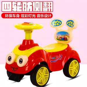 儿童四轮滑行卡通车 摩托车1-4岁宝宝小车车 儿童四轮滑行车